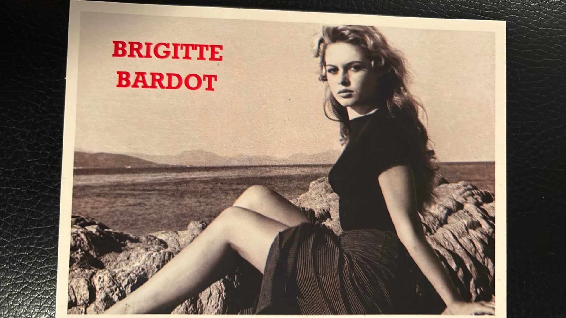 Brigitte Bardot Ansichtkaart in prima staat 3, Ophalen of Verzenden, 1980 tot heden, Ongelopen, Sterren en Beroemdheden
