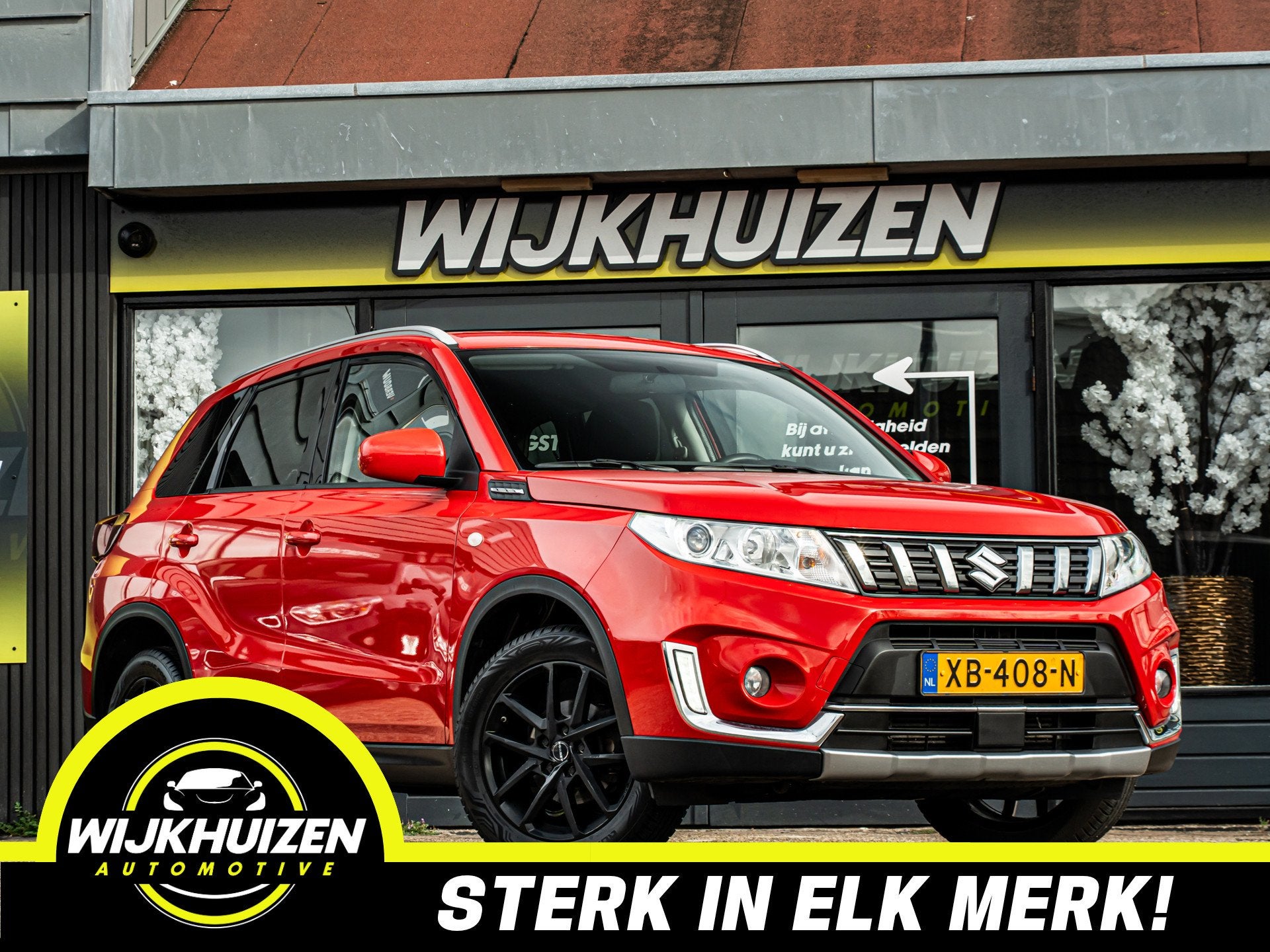 Suzuki Vitara 1.0 Boosterjet Blackline met Climate ! Camera, Voorwielaandrijving, Stof, Gebruikt, 400 kg