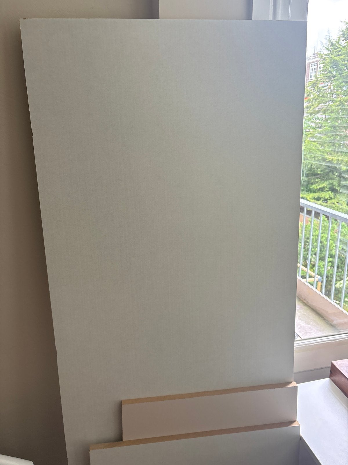 MDF Gegrond 18mm platen - diverse afmetingen, Ophalen, Gebruikt, Minder dan 25 mm, Plank