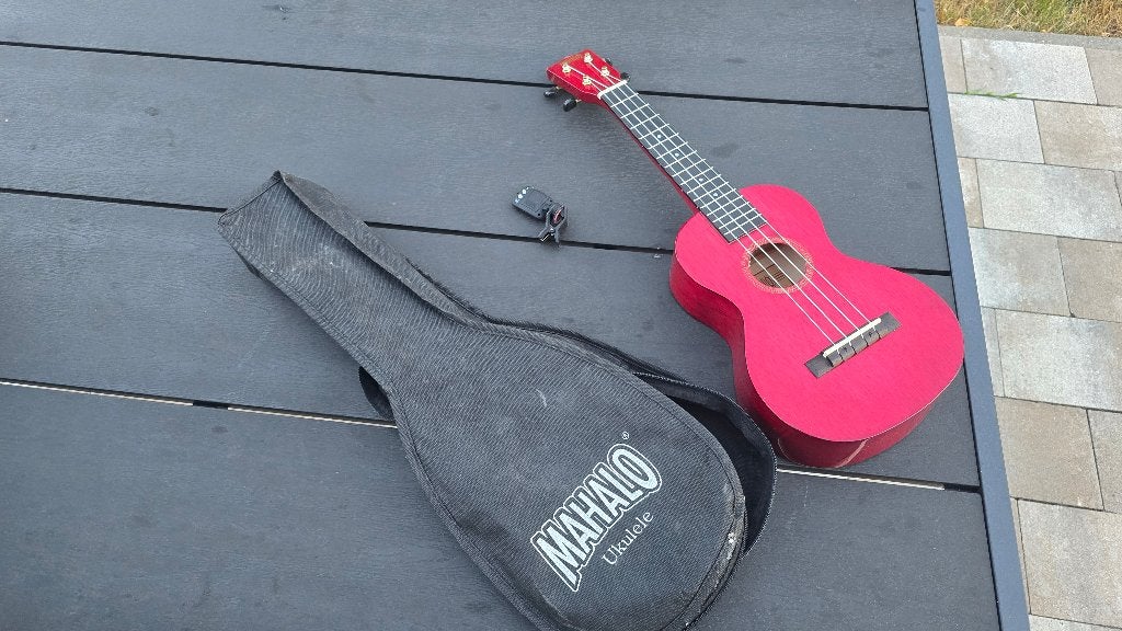 Mahalo Rainbow ukelele-set, Ophalen, Zo goed als nieuw