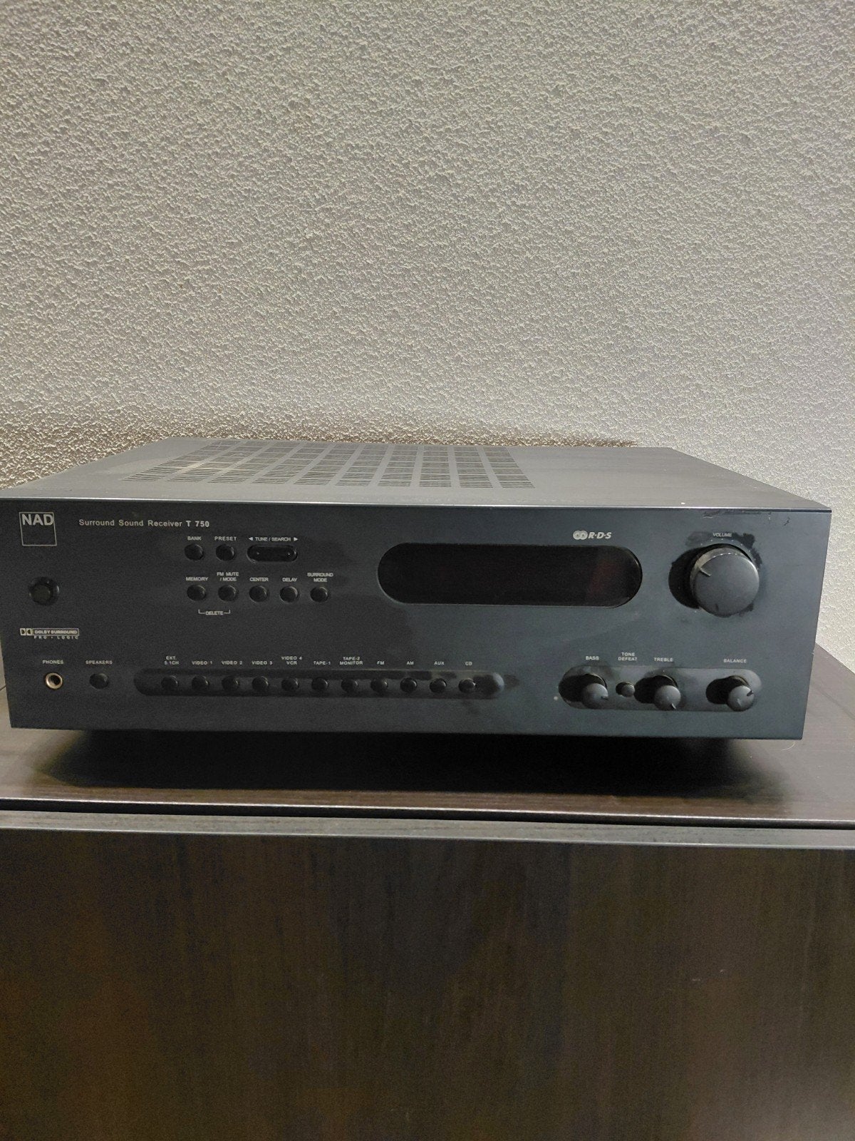 NAD Surround Sound Receiver T 750 - Topkwaliteit Audio, Gebruikt, 60 tot 120 watt, Ophalen, Overige merken