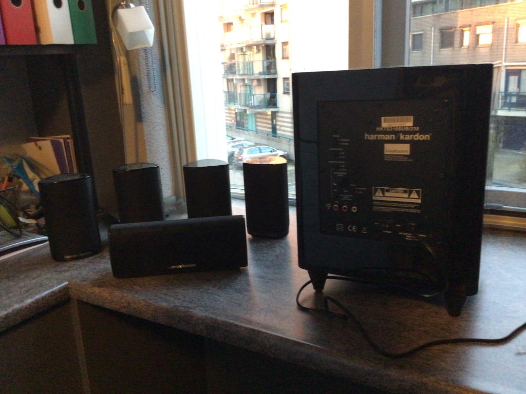 Supwoofer, Audio, Tv en Foto, Luidsprekers, Gebruikt, 120 watt of meer, Front, Rear of Stereo speakers, Ophalen