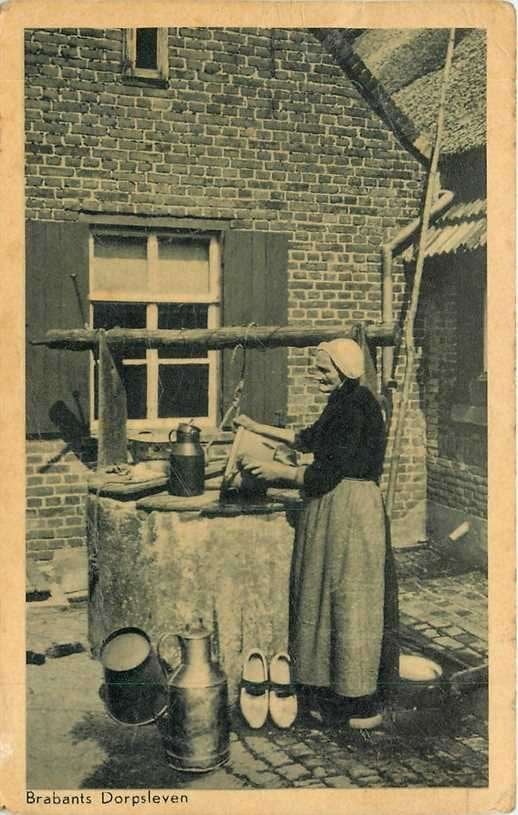 380-695-041 Brabants Dorpsleven, Verzenden, Voor 1920, Noord-Brabant