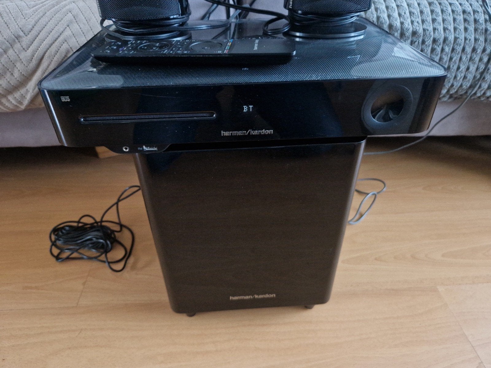 harman kardon set, Audio, Tv en Foto, Home Cinema-sets, Gebruikt, 2.1-systeem, Blu-ray-speler, 70 watt of meer
