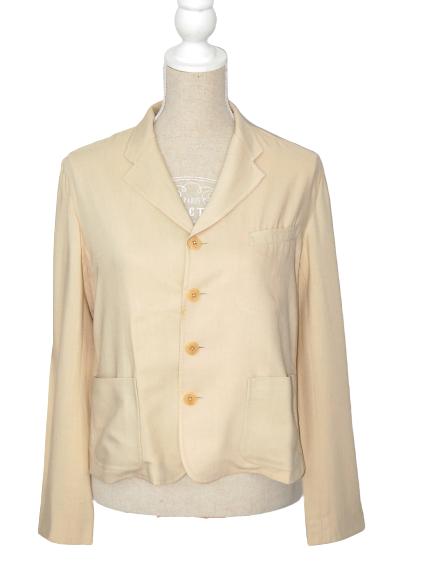 Ralph lauren jasje, blazer, eggshell, Mt. 38, Maat 38/40 (M), Overige kleuren, Verzenden, Zo goed als nieuw
