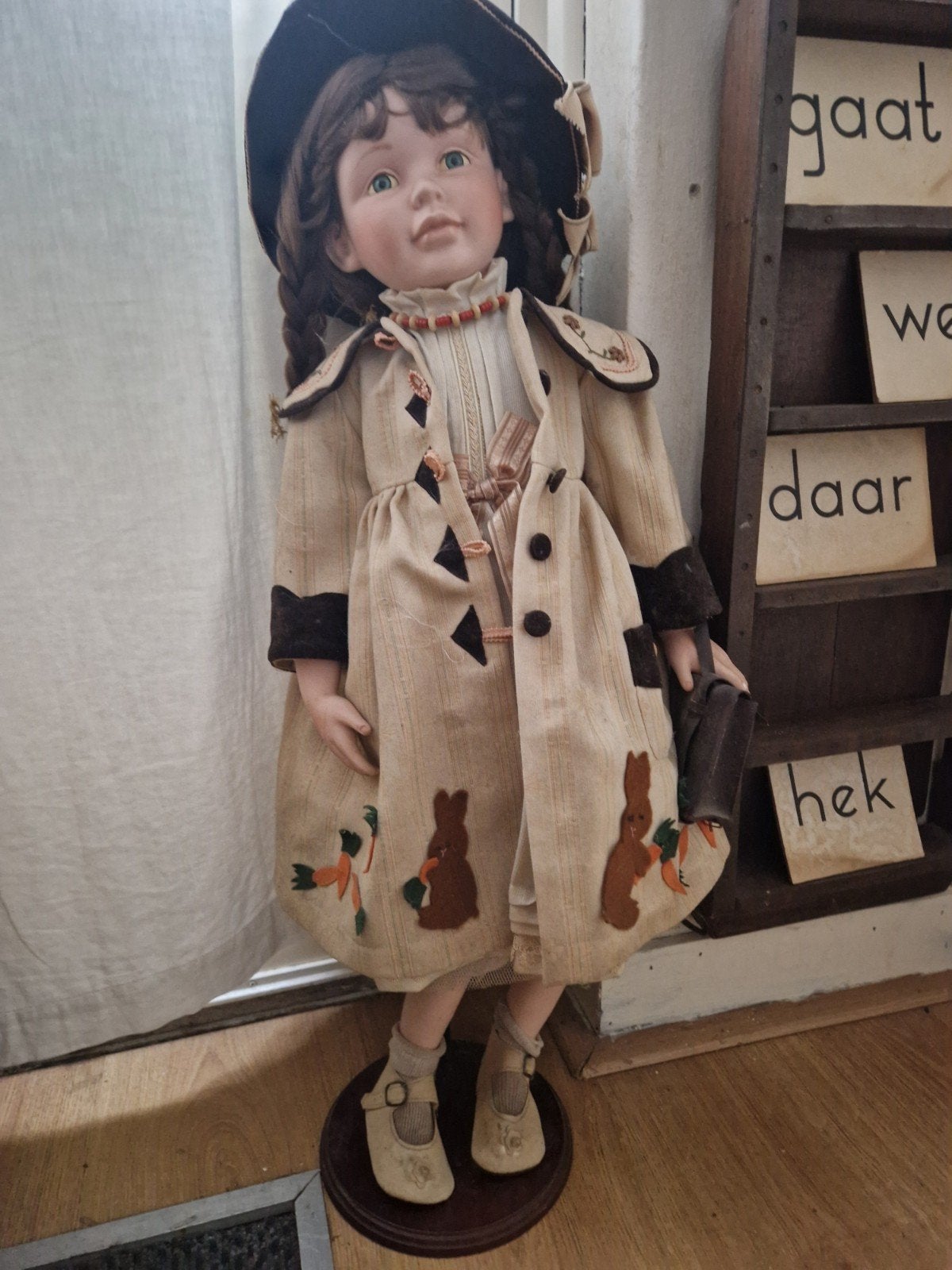 Mooie porselijnen dame, Antiek en Kunst, Antiek | Porselein, Ophalen