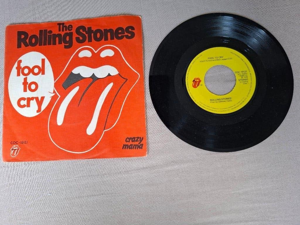 The Rolling Stones/ fool to cry 1976, Cd's en Dvd's, Vinyl Singles, Verzenden, 7 inch, Zo goed als nieuw, Pop