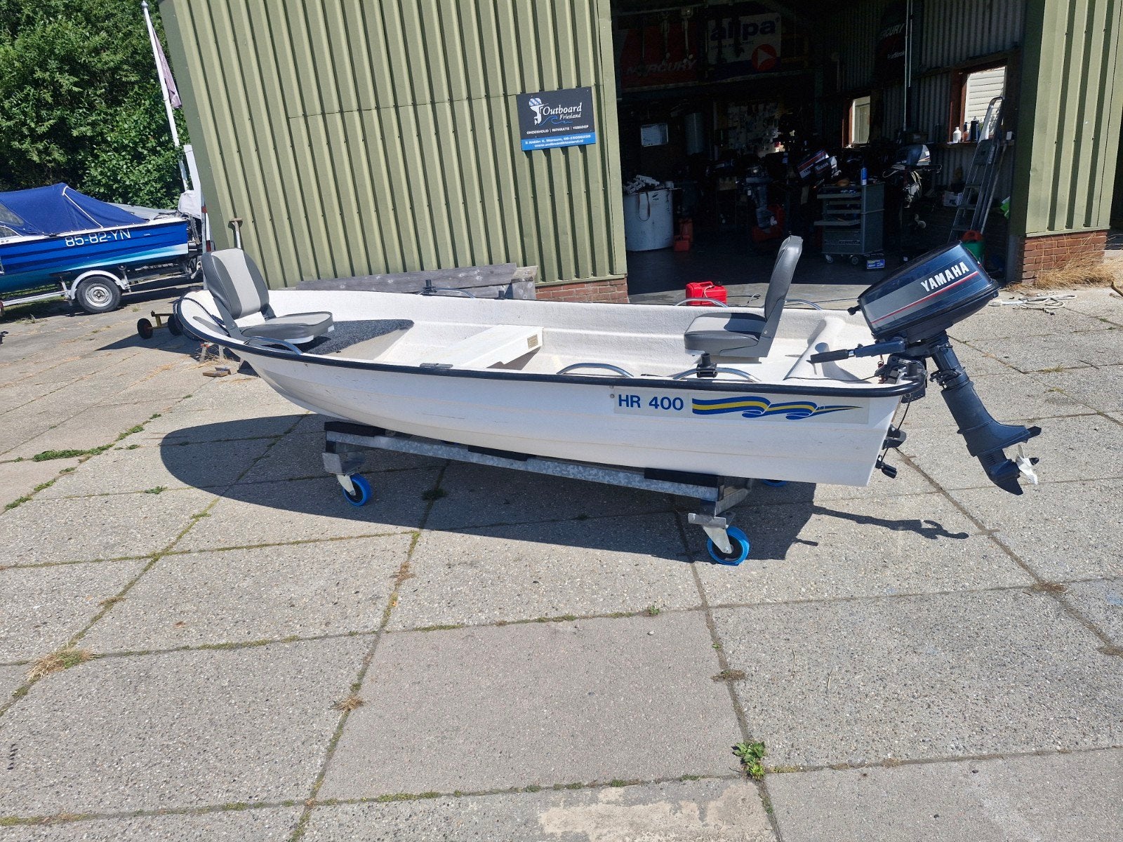 leuke vis toer boot, Watersport en Boten, Vis- en Consoleboten, Ophalen, Polyester