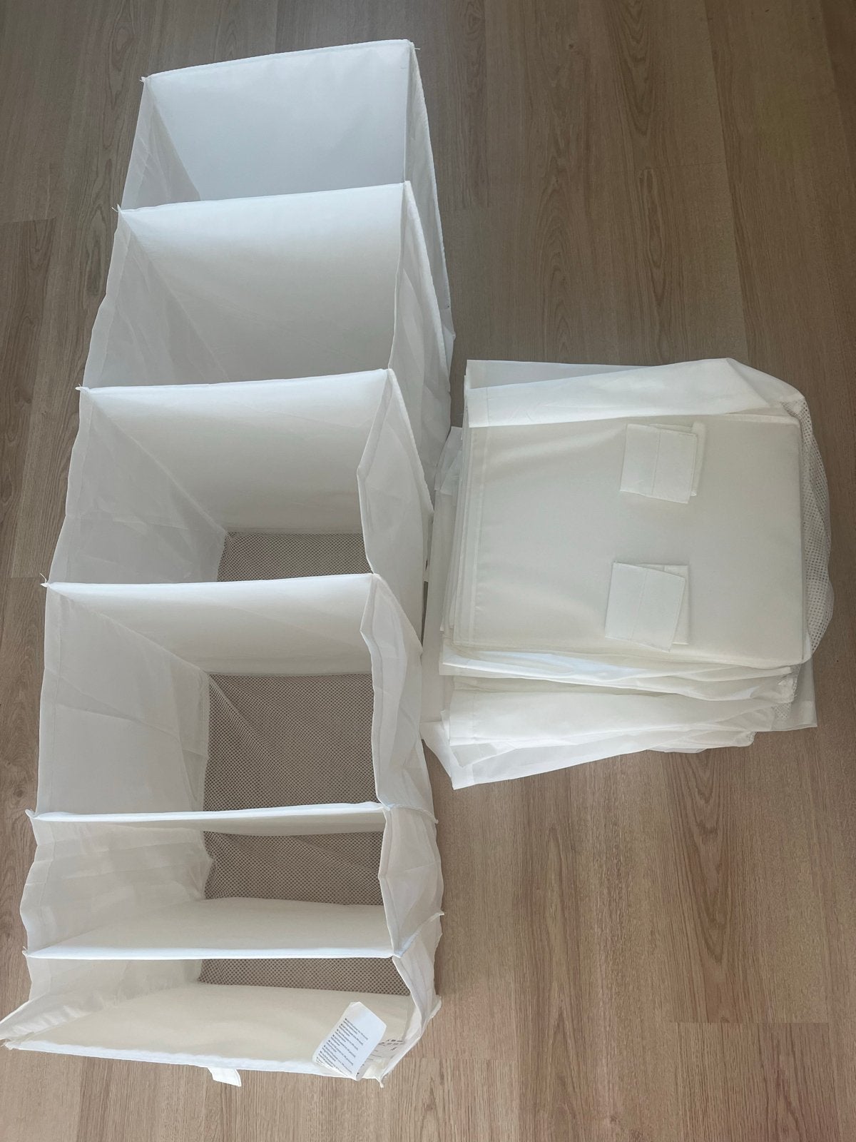 IKEA SKUBB Opbergers voor kledingkast (4 stuks), Met plank(en), Gebruikt, Ophalen of Verzenden, Minder dan 100 cm