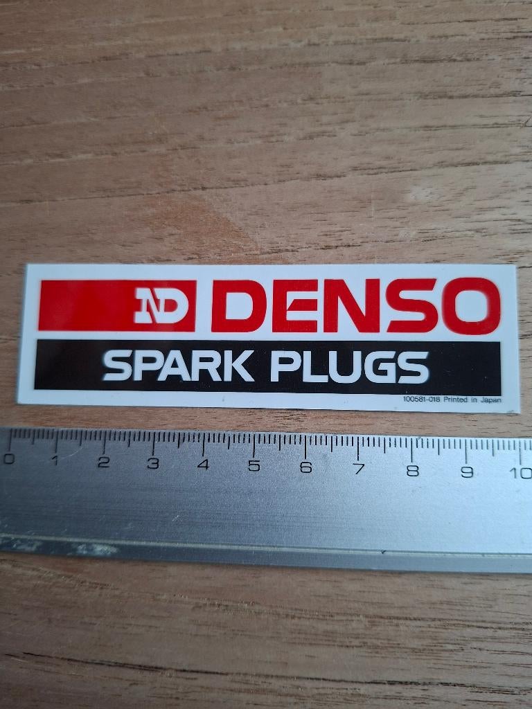 Sticker denso bougies, Ophalen of Verzenden, Zo goed als nieuw, Merk