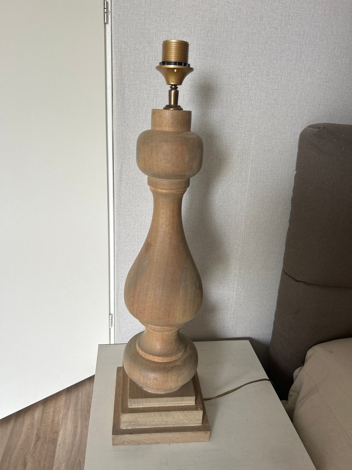 Light en living lampen voeten, Huis en Inrichting, Ophalen, Zo goed als nieuw, Hout, Bruin