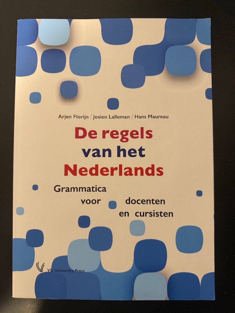 Theorieboek – De regels van het Nederlands, Boeken, Studieboeken en Cursussen, Niet van toepassing, Diverse auteurs, Alpha, Ophalen