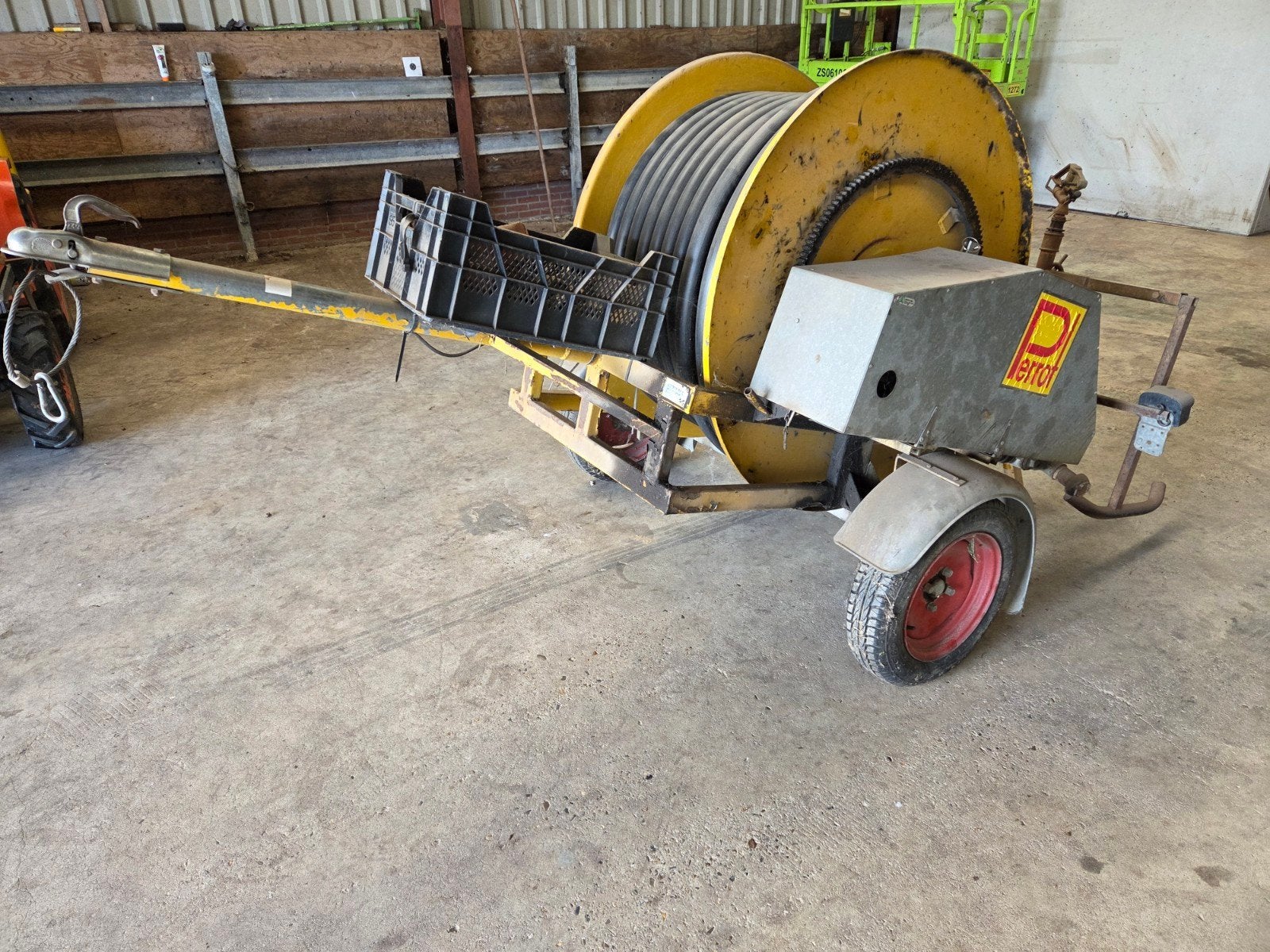 Perrot Beregeningshaspel 50 F 100, Ophalen, Akkerbouw, Beregening en Drainage