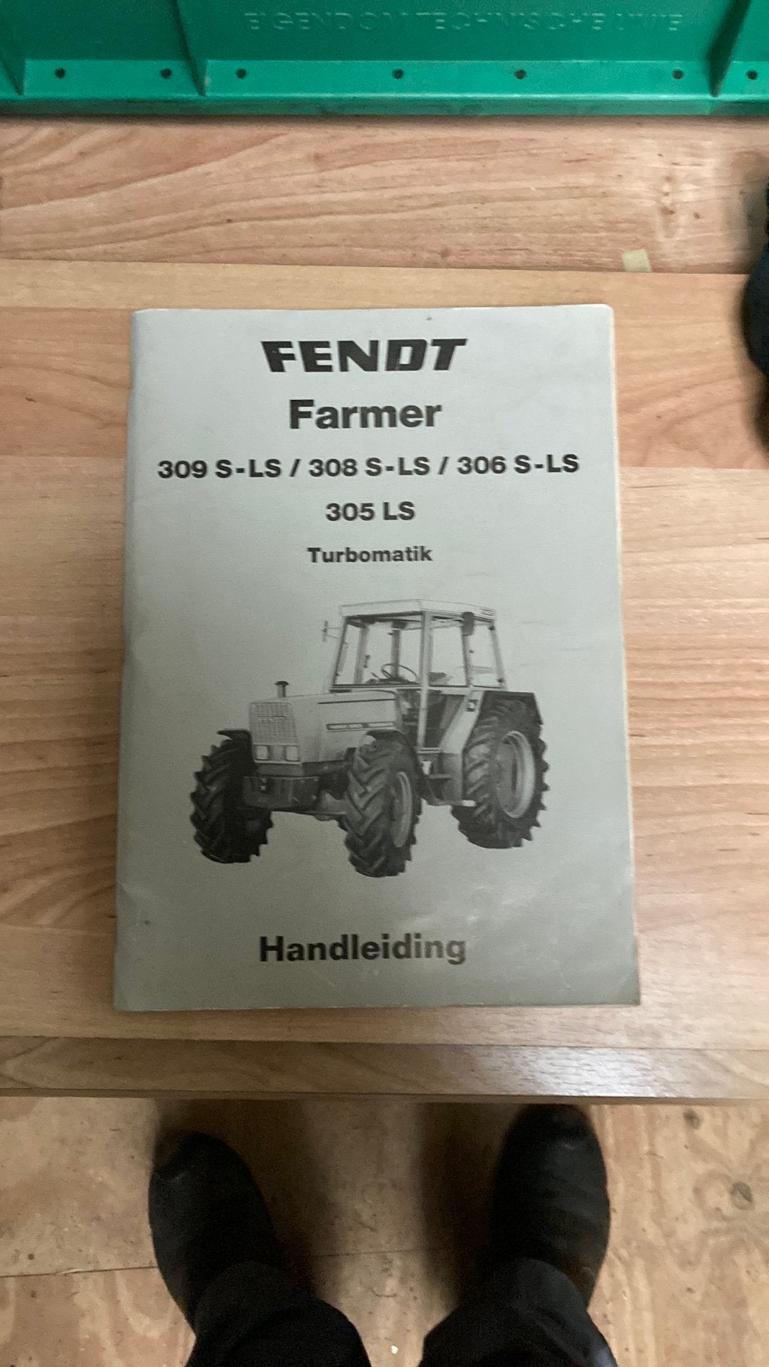 Fendt instructieboek Farmer 300 serie, Ophalen