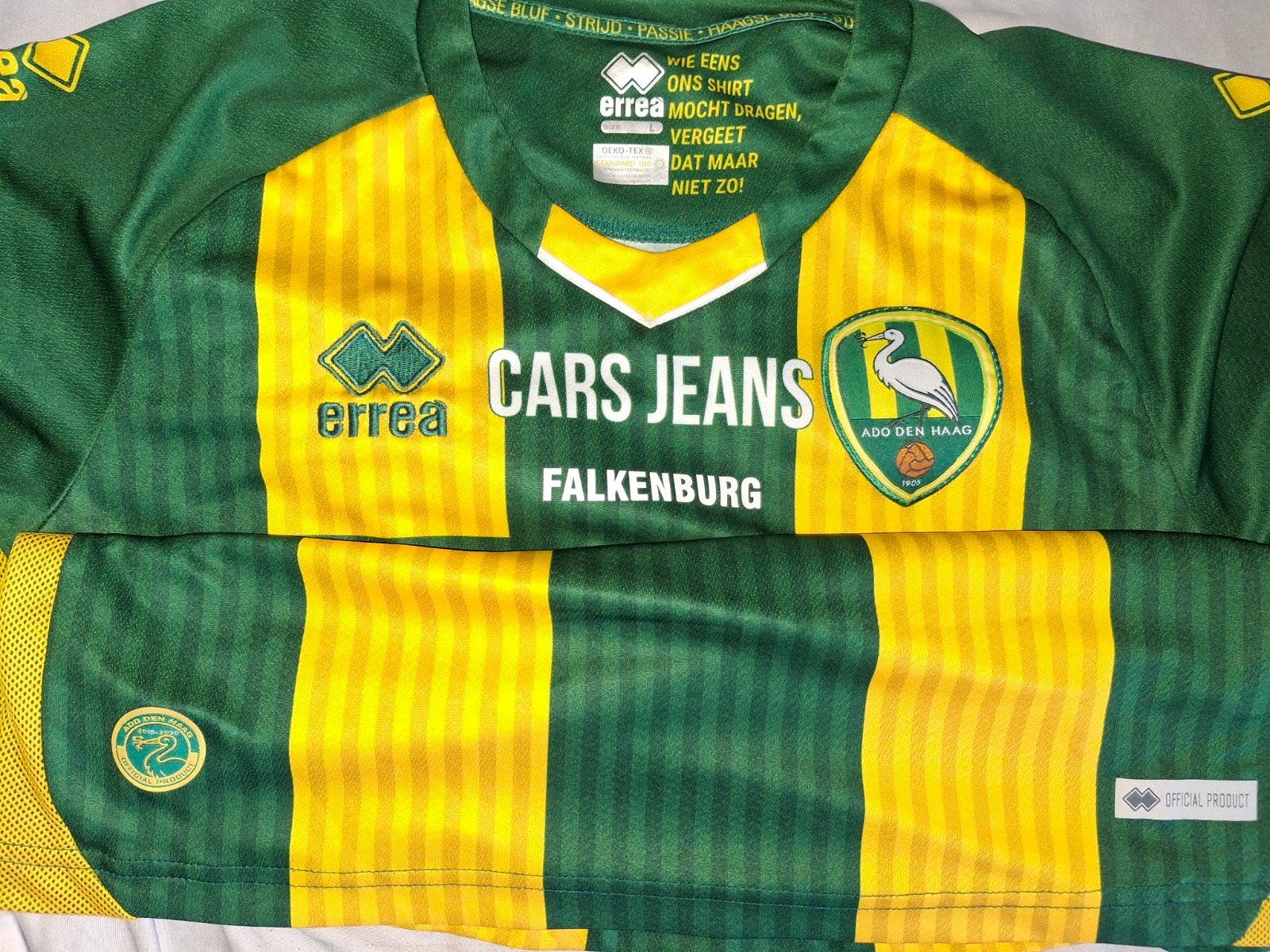 Wedstrijdshirt ADO #30 Falkenburg seisoen 19/20, Ophalen of Verzenden, Overige binnenlandse clubs
