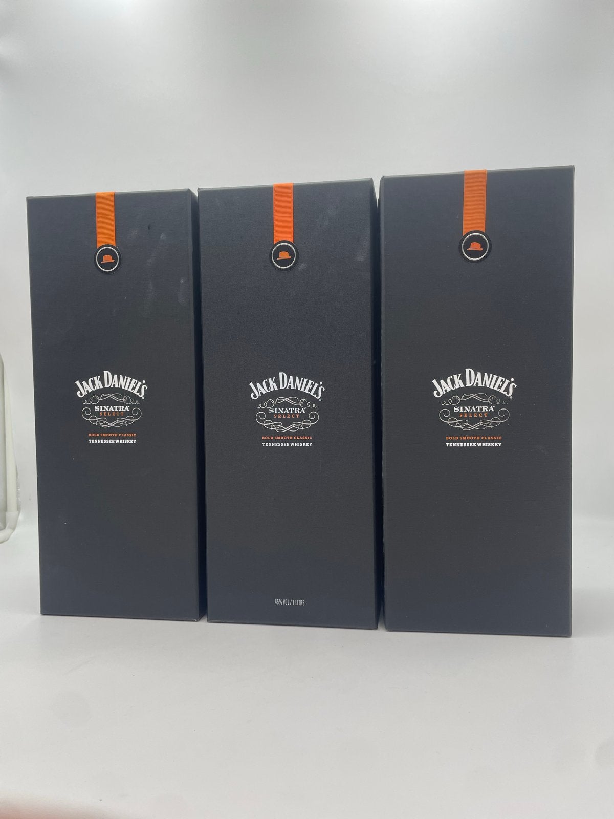 3x Lege Jack Daniel's Sinatra Select Geschenkdozen, Verzamelen, Overige Verzamelen, Gebruikt, Ophalen of Verzenden