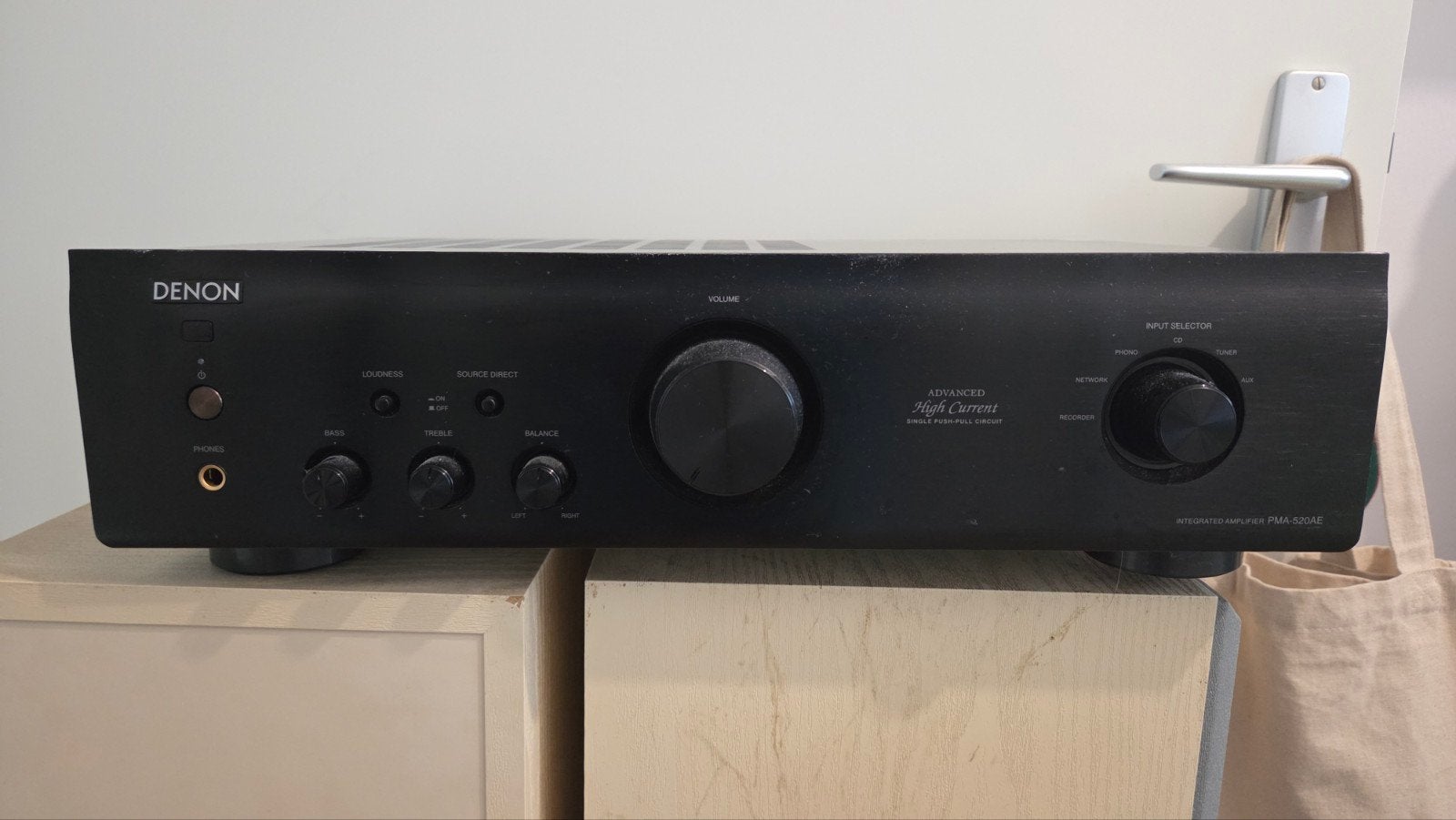 Denon PMA‑520AE versterker, Ophalen, Denon