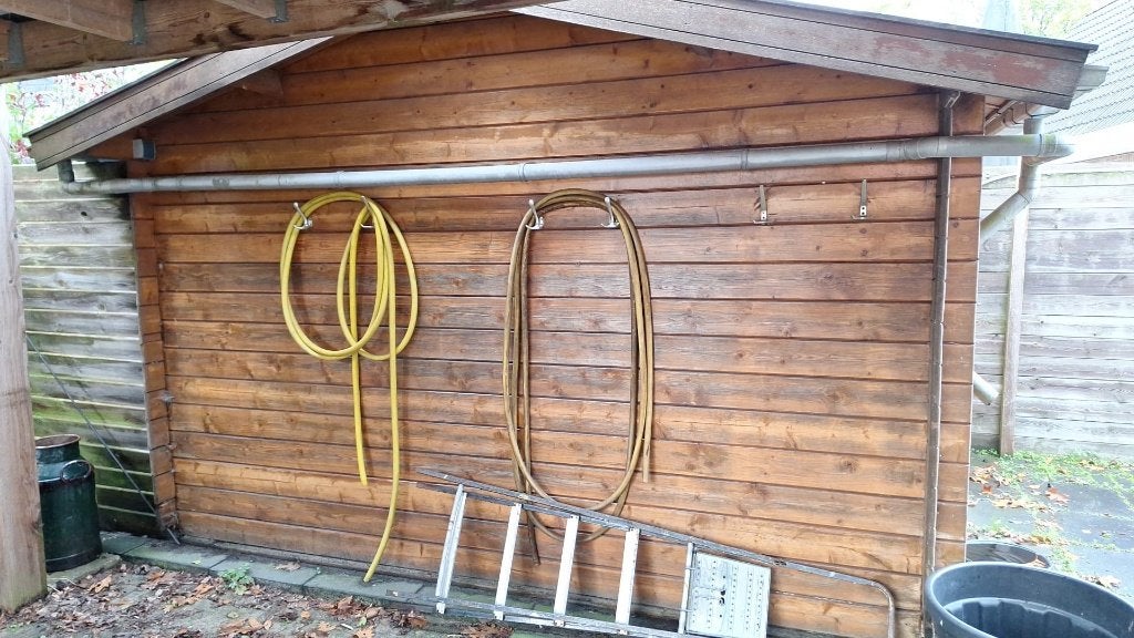 Tuinhuisje, Ophalen, 3 ramen of meer, 250 tot 500 cm, Blokhut
