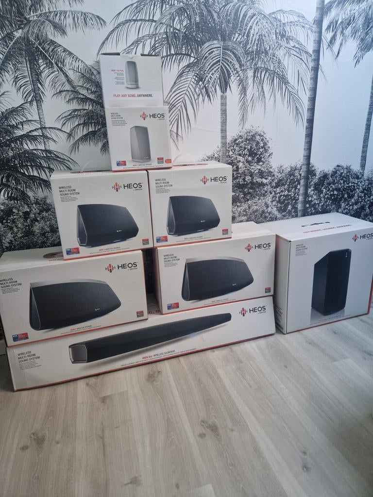 Complete Denon/Heos Hifi Installatie -, Ophalen of Verzenden, Speakers, Denon