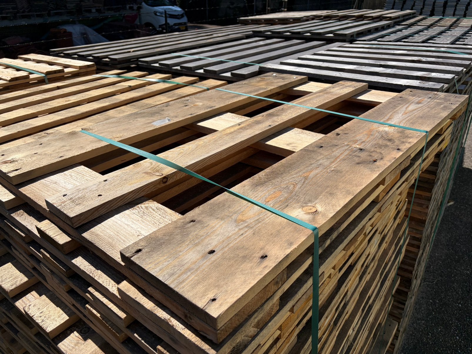 Houten pallet deksel 120x80 cm, Ophalen, Minder dan 25 mm, Zo goed als nieuw, Minder dan 200 cm
