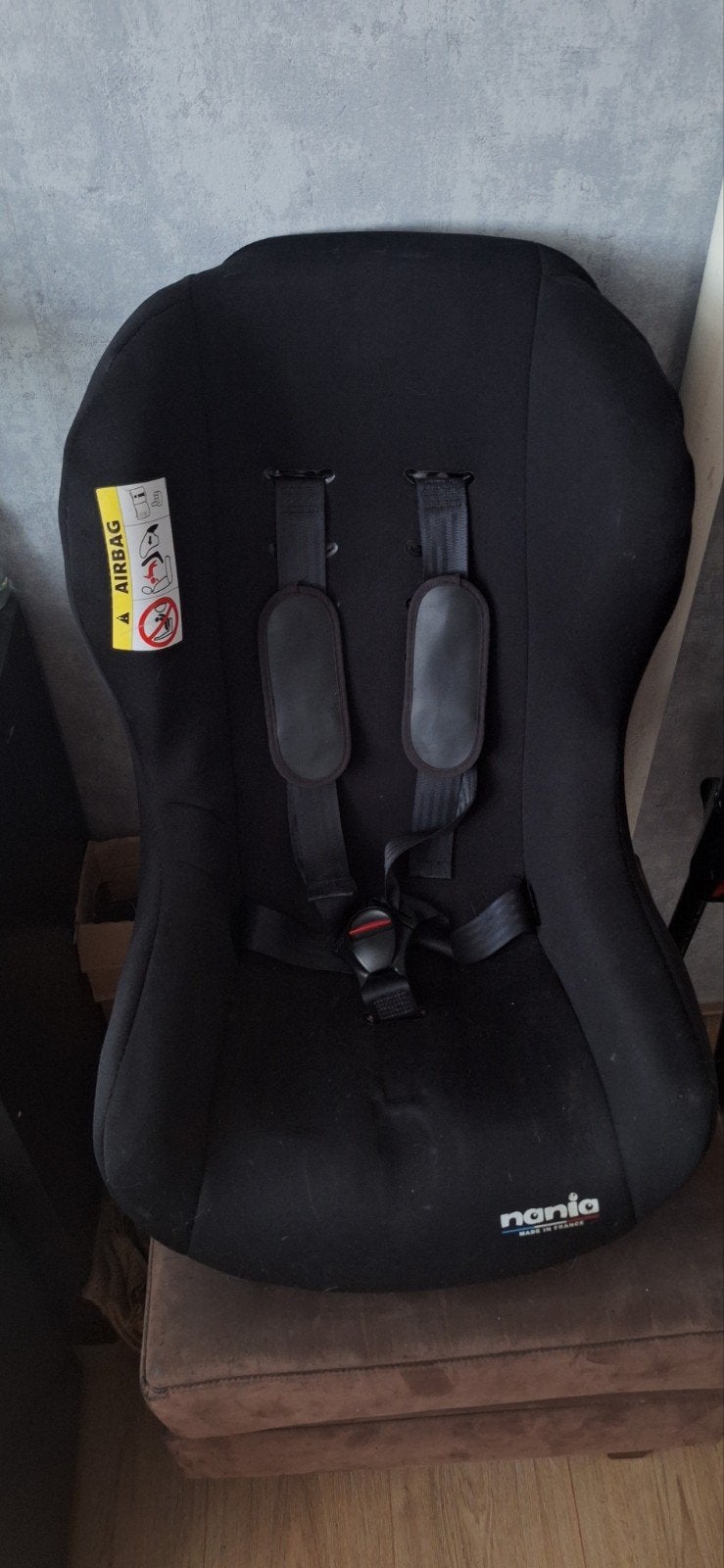 Nania autostoeltje - Zwart en Comfortabel, Zijbescherming, 9 t/m 36 kg, Ophalen, Overige merken