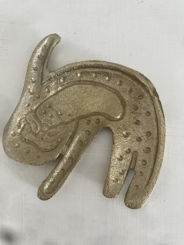 Dit item is inderdaad een vintage messing schaaltje of asbak, Ophalen of Verzenden