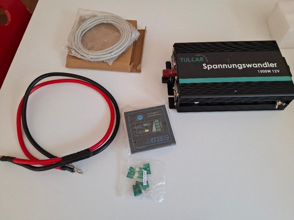Omvormer 1500 watt 12 volt nieuw ongebruikt, Caravans en Kamperen, Ophalen of Verzenden, Nieuw