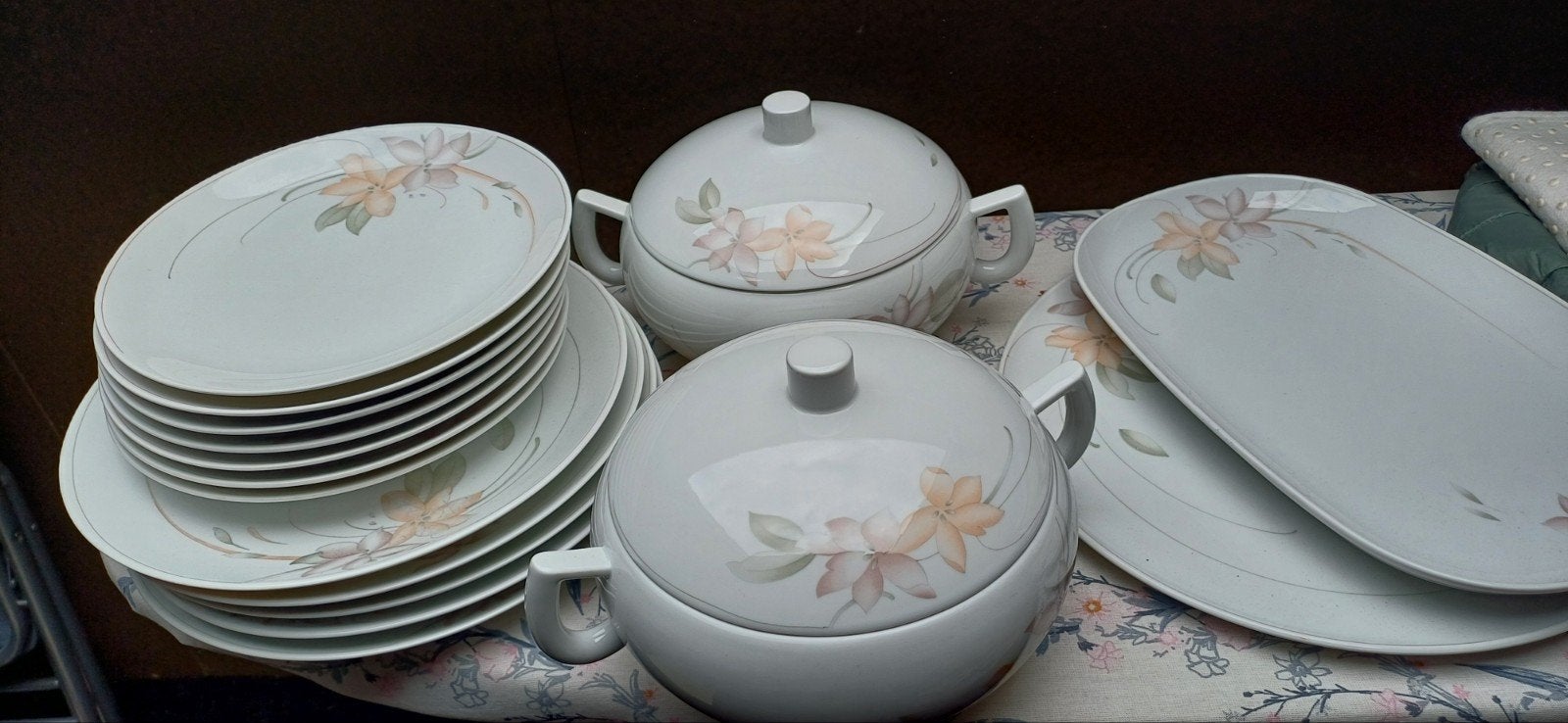 Arzberg servies: ontbijt-, dinerborden en serveerschalen, Ophalen