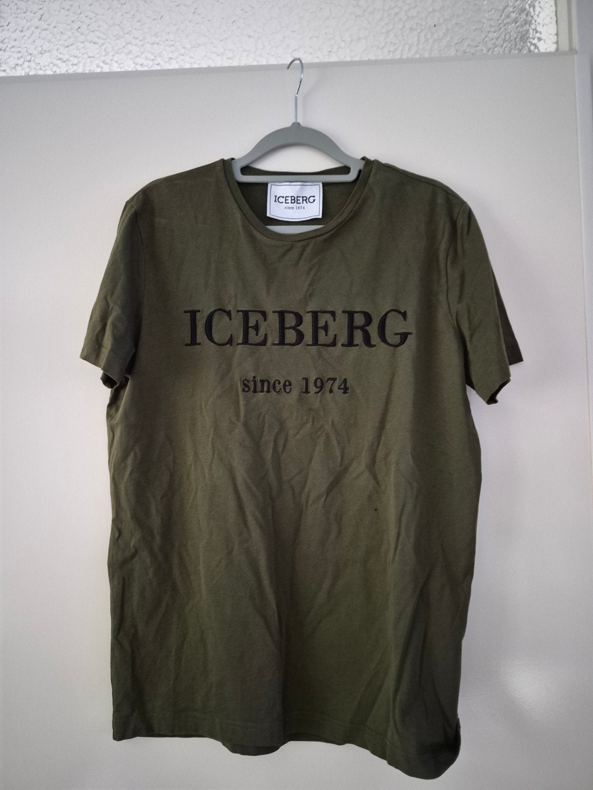 iceberg shirt, Ophalen of Verzenden, Zo goed als nieuw, Groen, Maat 46 (S) of kleiner
