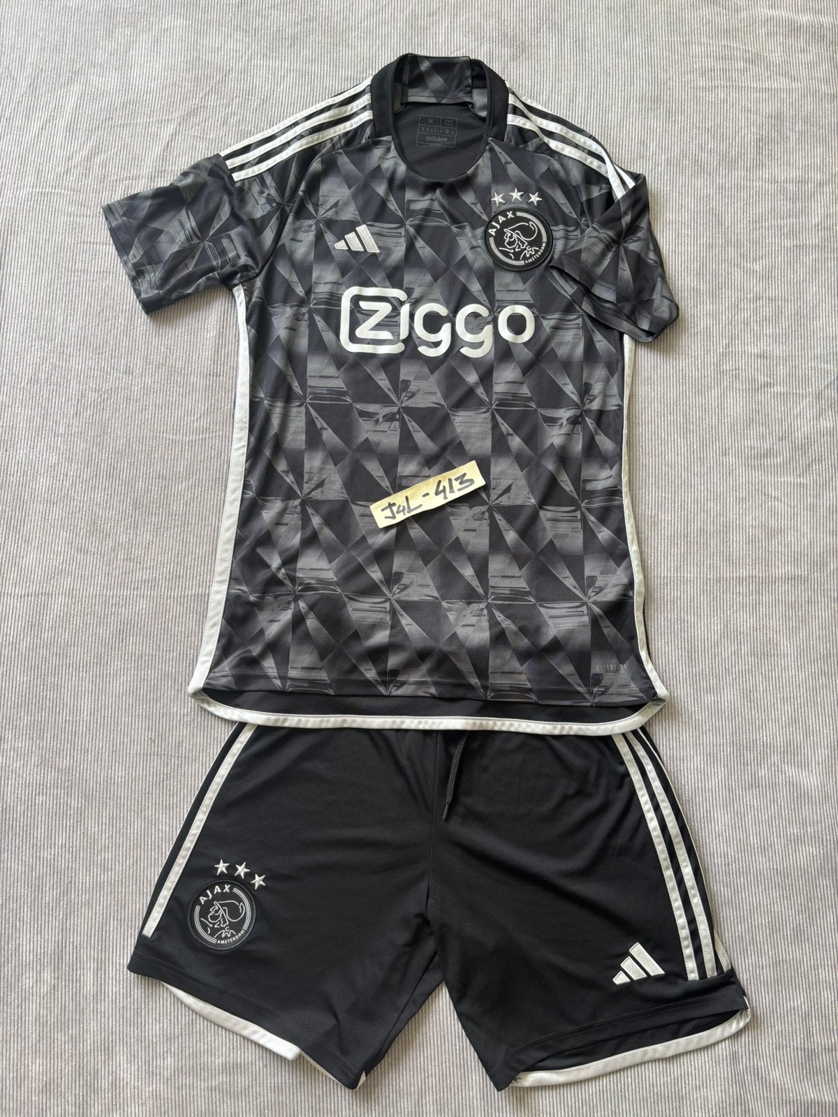 Origineel ajax tenue 23/24 Adidas Medium, afca fside tdk 34, Maat XS of kleiner, Verzenden, Zo goed als nieuw, Shirt