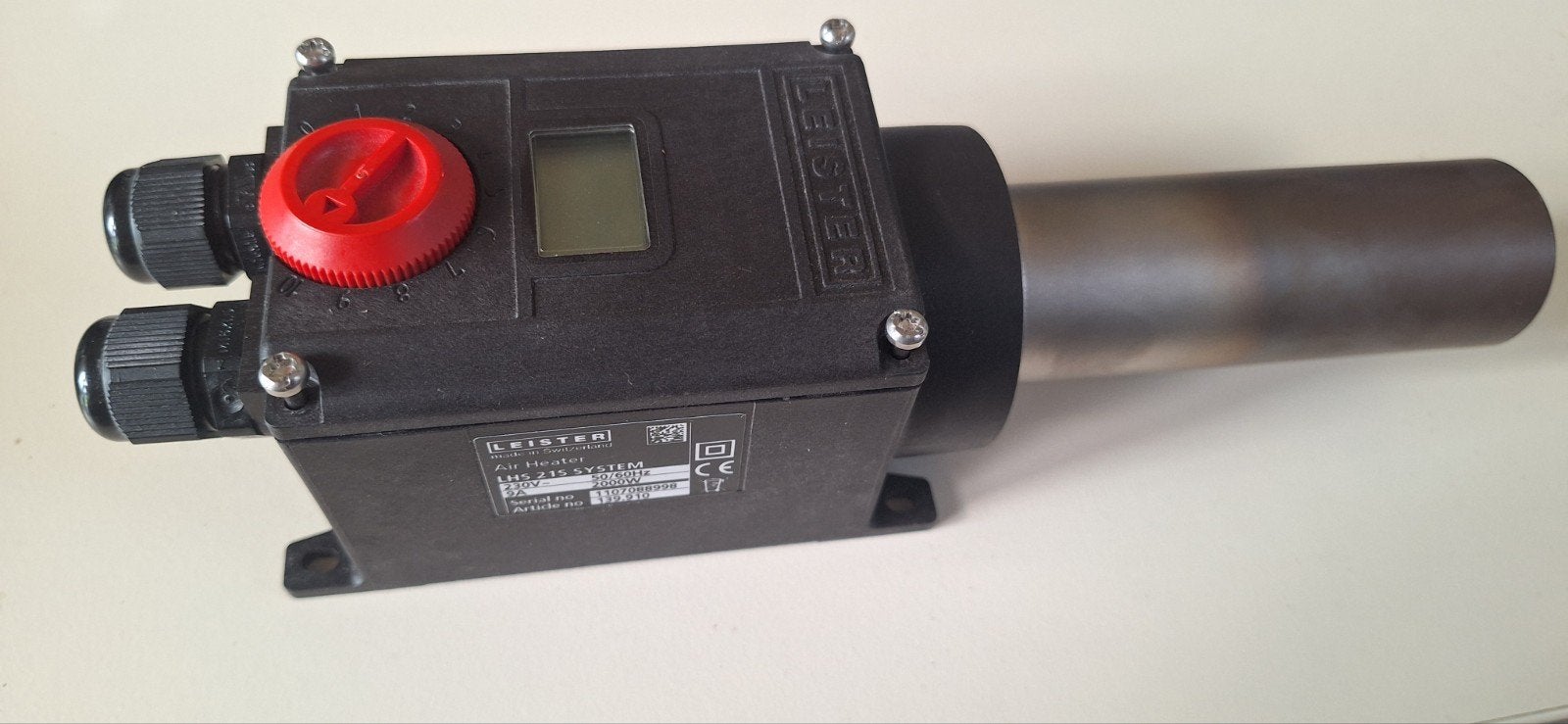 Leister LHS 21S Systeem Luchtverhitter 2000W, Doe-het-zelf en Verbouw, Verwarming en Radiatoren, Ophalen of Verzenden, Gebruikt