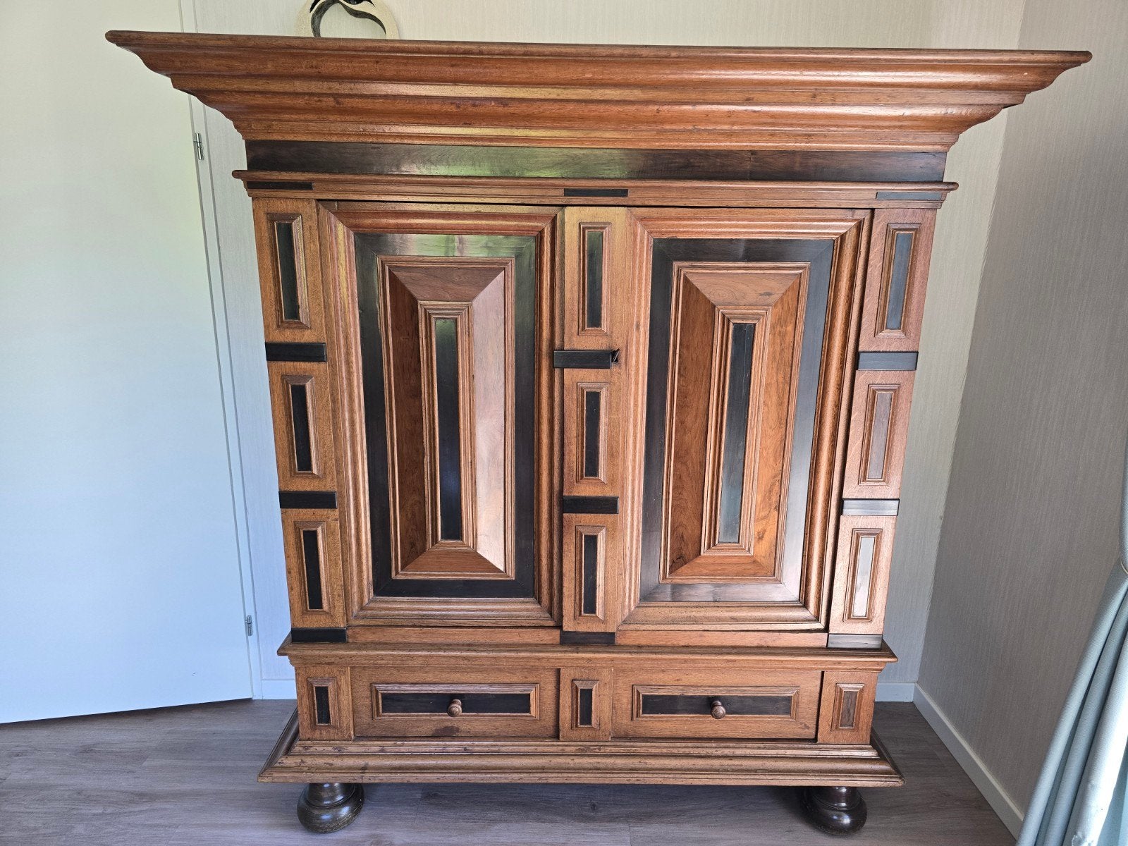 Antieke Hollandse Kast - Willem III stijl of ouder, Ophalen