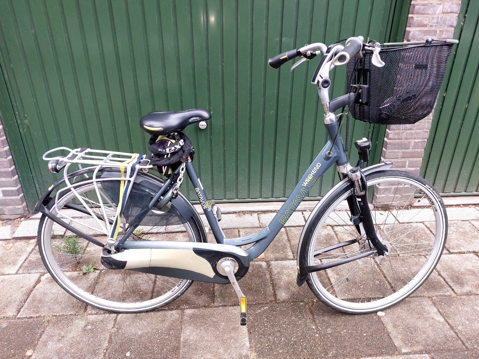 Batavus Weekend Damesfiets met Mand en Lage Instap, Ophalen, Gebruikt, (Extra) lage instap, Batavus