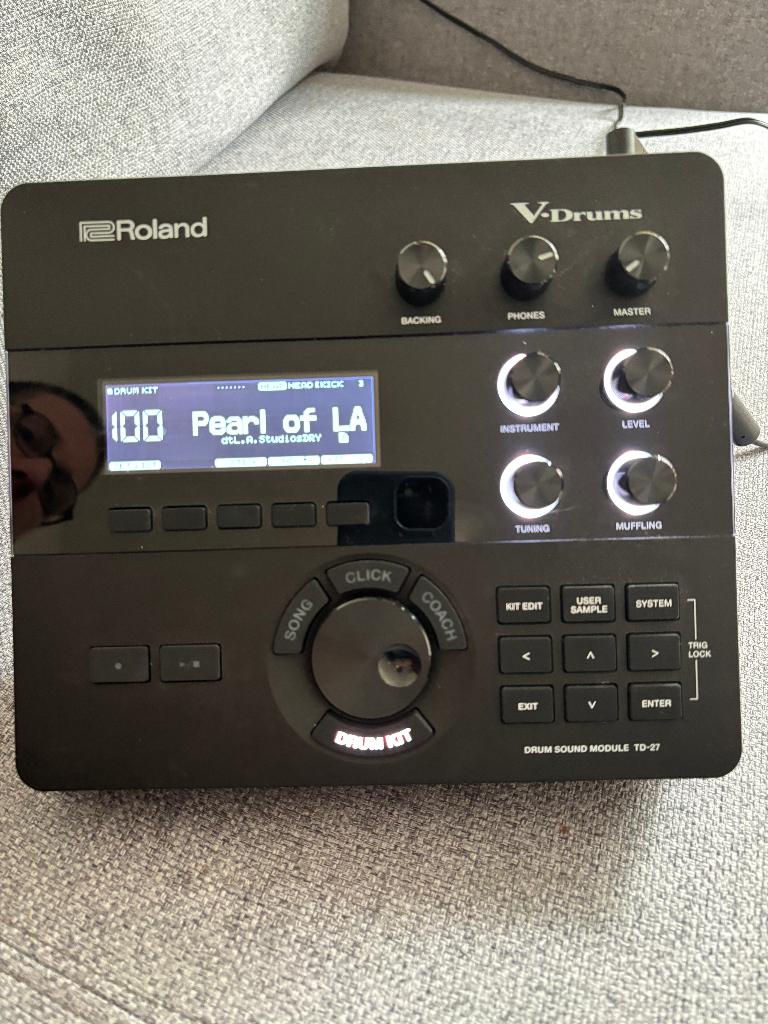Roland TD‑27 Drummodule – In Goede Staat, Muziek en Instrumenten, Drumstellen en Slagwerk, Ophalen of Verzenden, Zo goed als nieuw