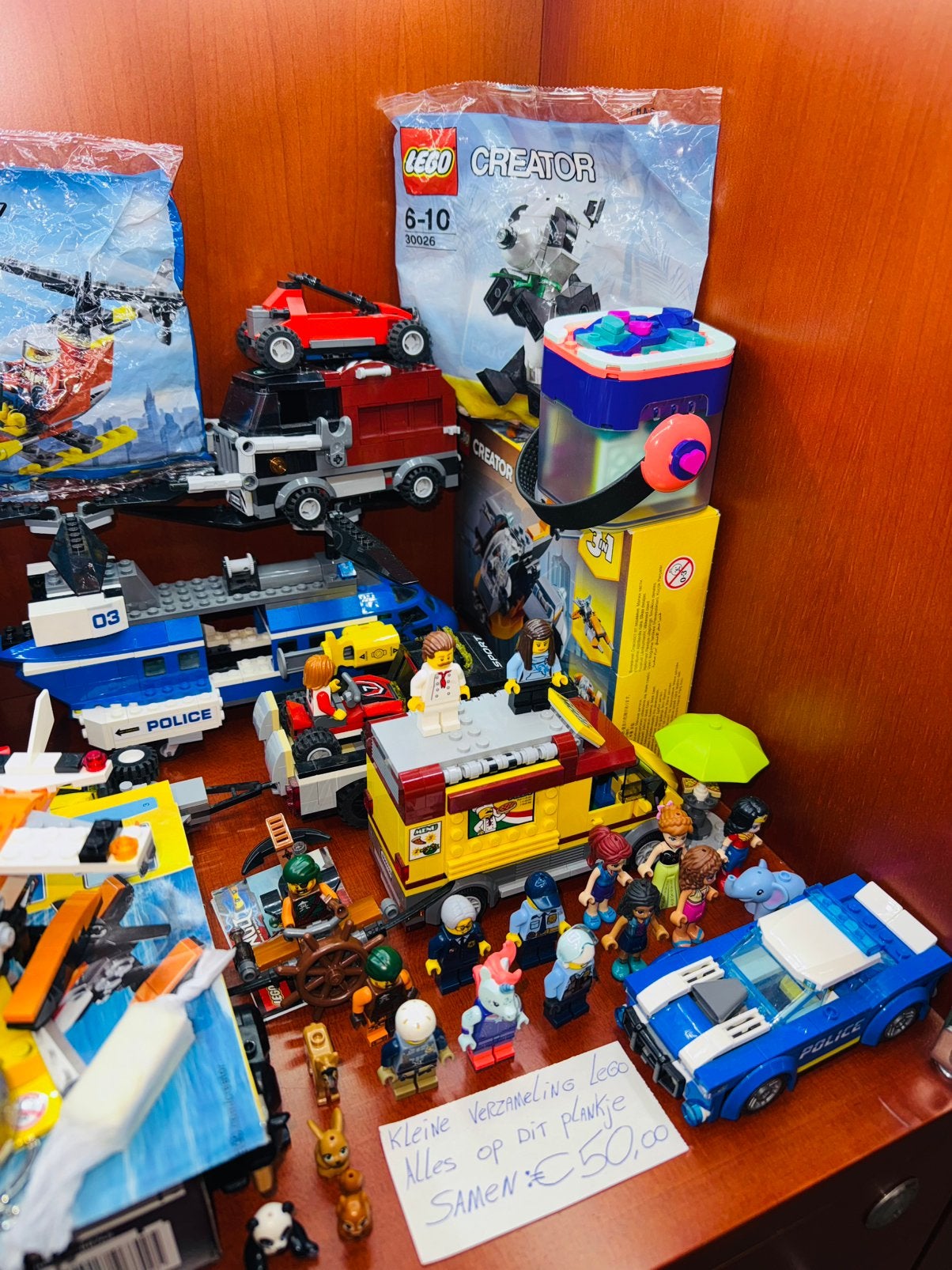 Verzameling Lego allerlei sets en minifiguren, Ophalen, A, A, A