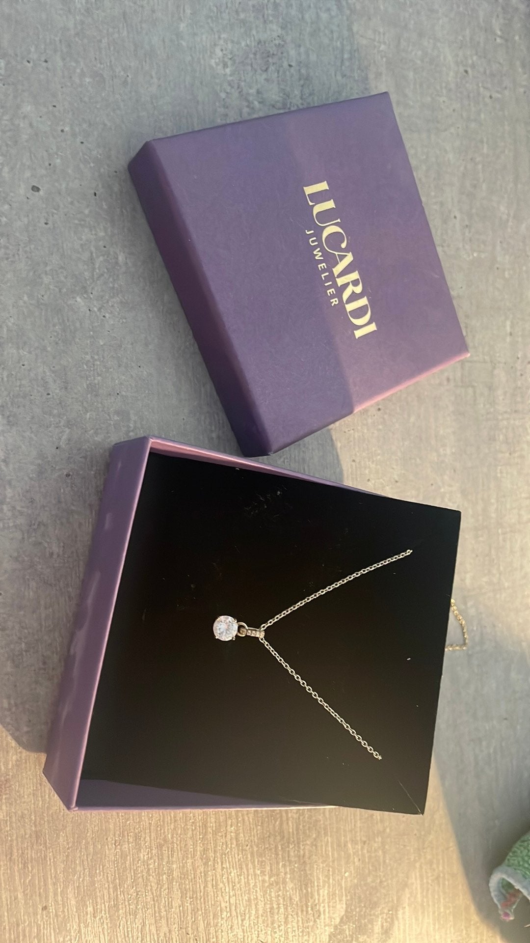 Lucardi ketting, Ophalen, Zo goed als nieuw, Zilver, Overige materialen
