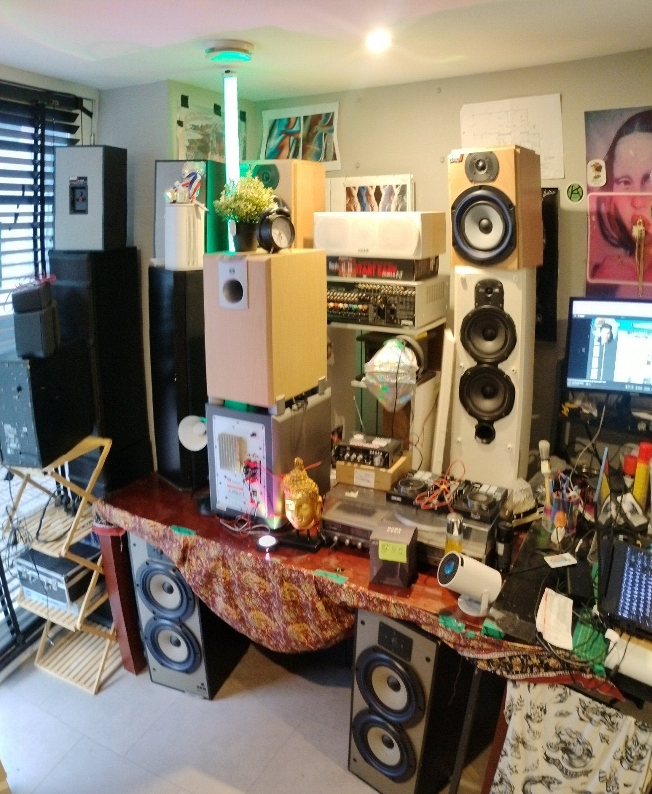 Full Sound System Diverse speakers en audioapparatuur, Audio, Tv en Foto, Ophalen, Gebruikt, Overige typen, Overige merken