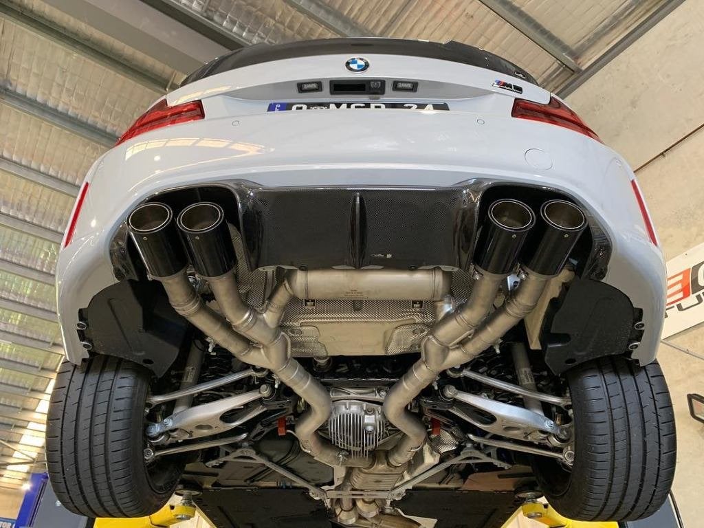Remus Axle Back uitlaat einddemper - BMW F87N M2 Competition, Ophalen of Verzenden
