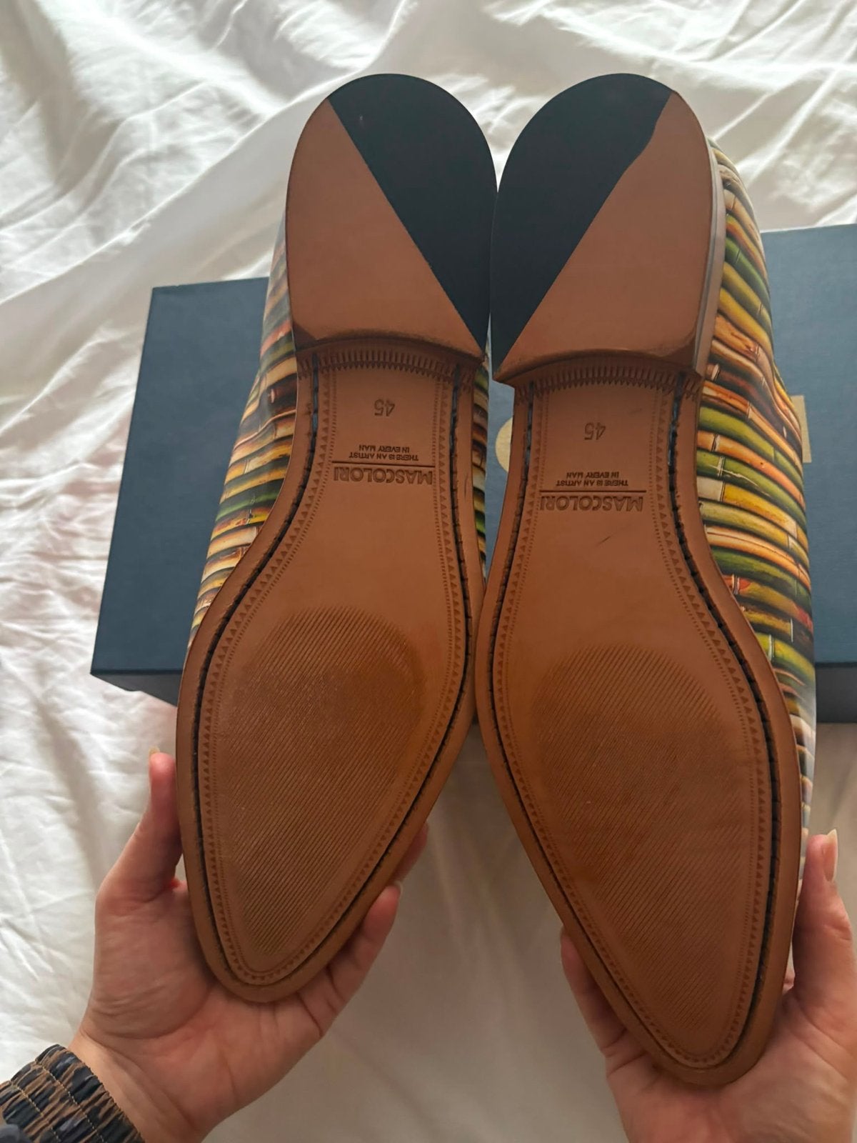 Mascolori Nette Schoenen Maat 45 - Uniek Design, Kleding | Heren, Schoenen, Overige kleuren, Nieuw, Ophalen of Verzenden, Veterschoenen