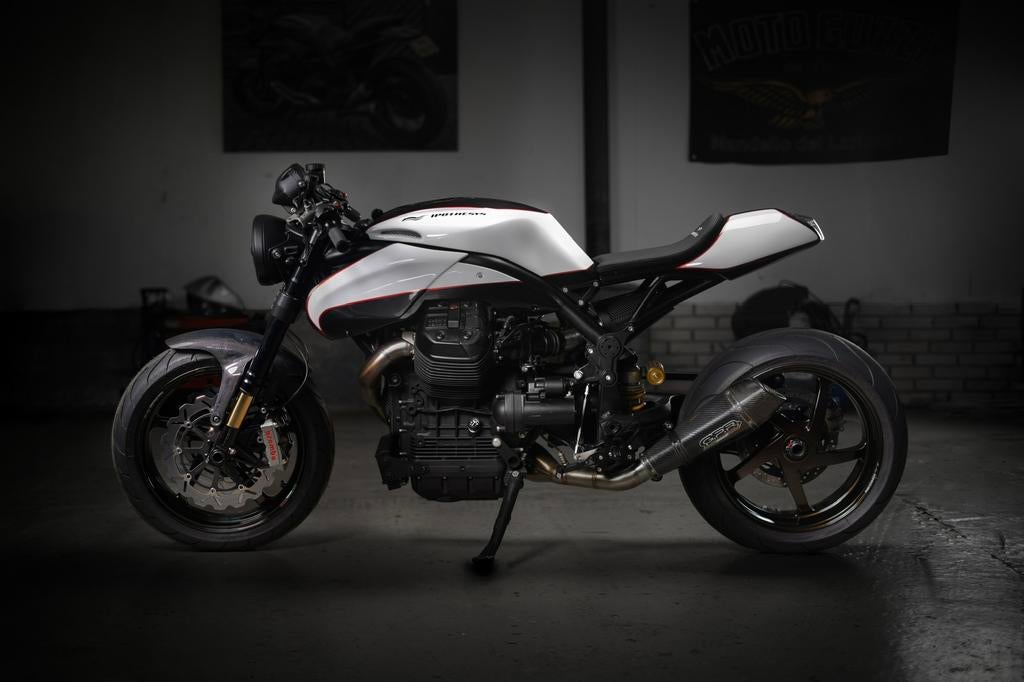 Ipothesys Aria V12 cafe racer, Motoren, Motoren | Moto Guzzi, 2 cilinders, Nieuw, Motorrijbewijs A, Particulier