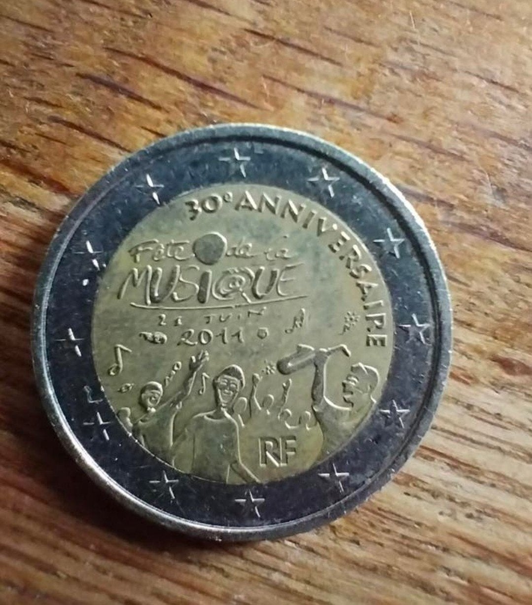 2€ herdenking munt Frankrijk, Ophalen of Verzenden, Frankrijk, 2 euro