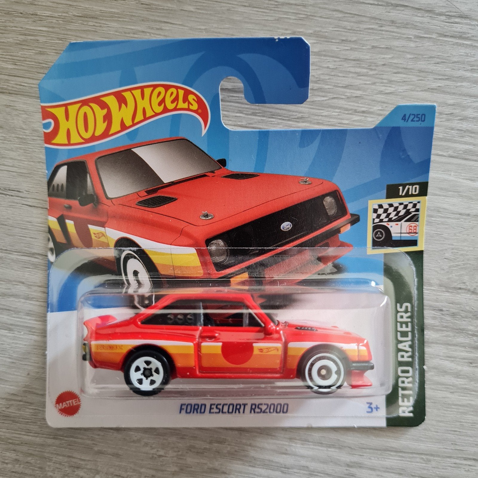 Hotwheels 1:64 Ford Escort RS2000, Ophalen of Verzenden, Nieuw, Auto