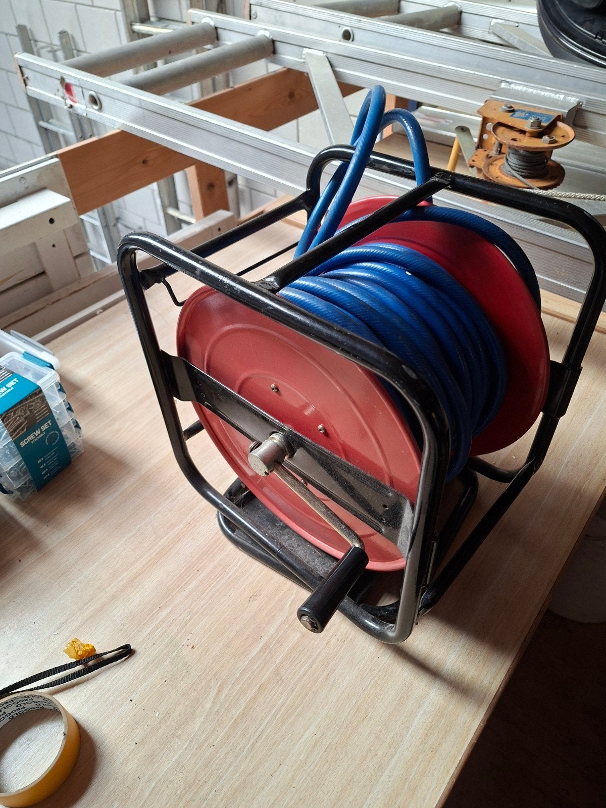 te koop luchthaspel compressor, 25 tot 100 liter, Ophalen