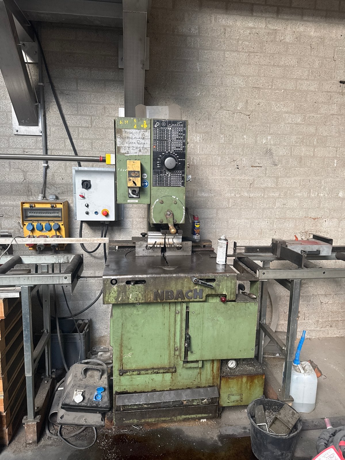 Kaltenbach KKS 400G Cirkelzaagmachine, Ophalen