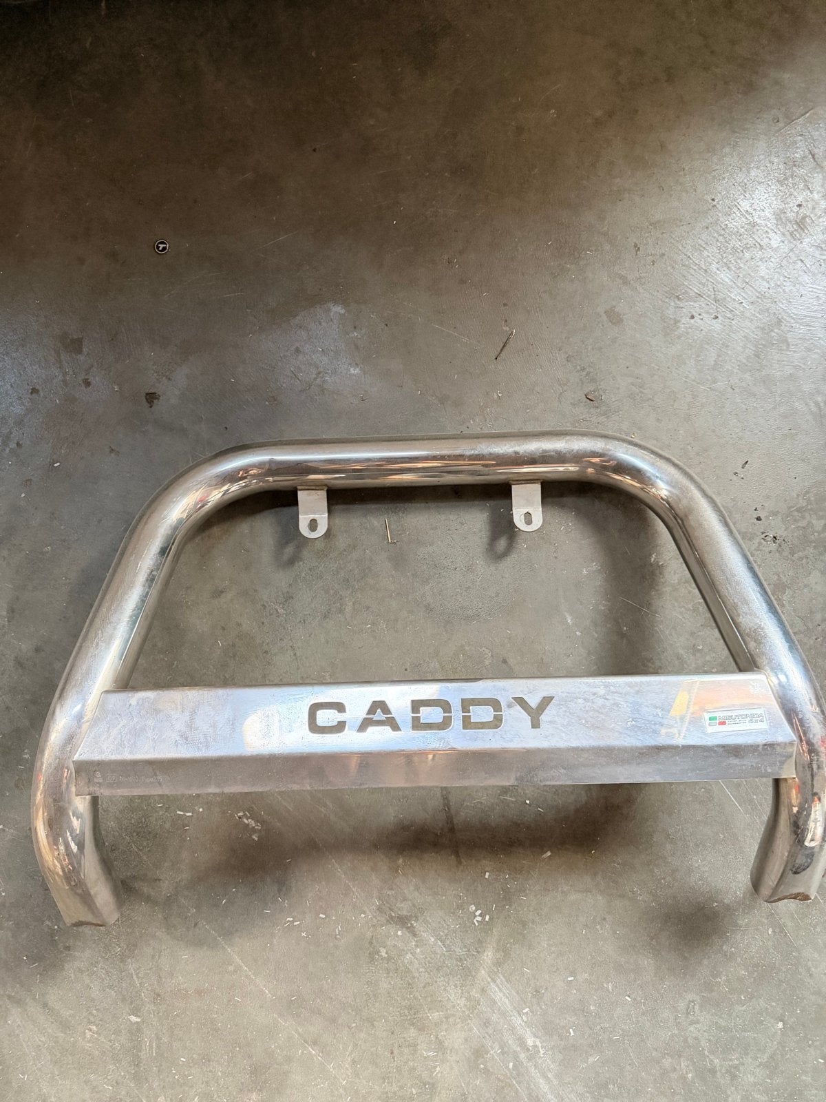 Misutonida Volkswagen Caddy bullbar - RVS Prijs 50 Euro, Auto-onderdelen, Ophalen of Verzenden, Gebruikt