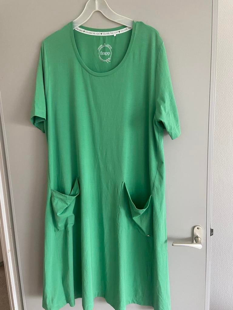 Frapp jurk, Kleding | Dames, Ophalen of Verzenden, Zo goed als nieuw, Groen, Jurk