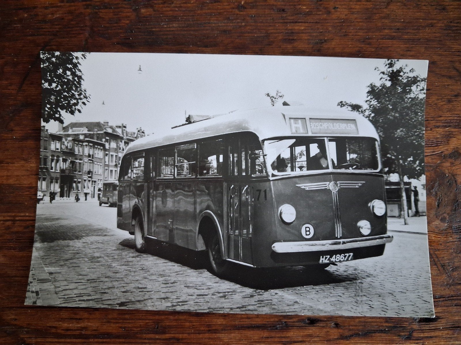 Kromhout Autobus RET Rotterdam Graaf Florisstraat, Verzamelen, Ansichtkaarten | Themakaarten, Ophalen of Verzenden