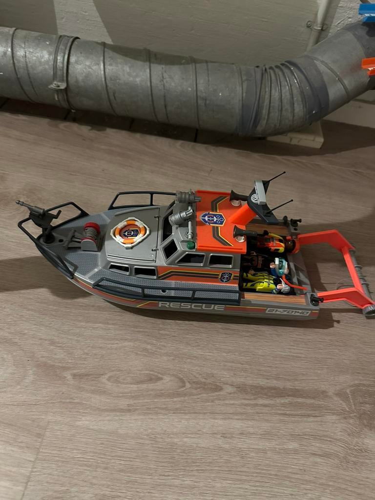 Playmobil bootjes, Ophalen, Zo goed als nieuw