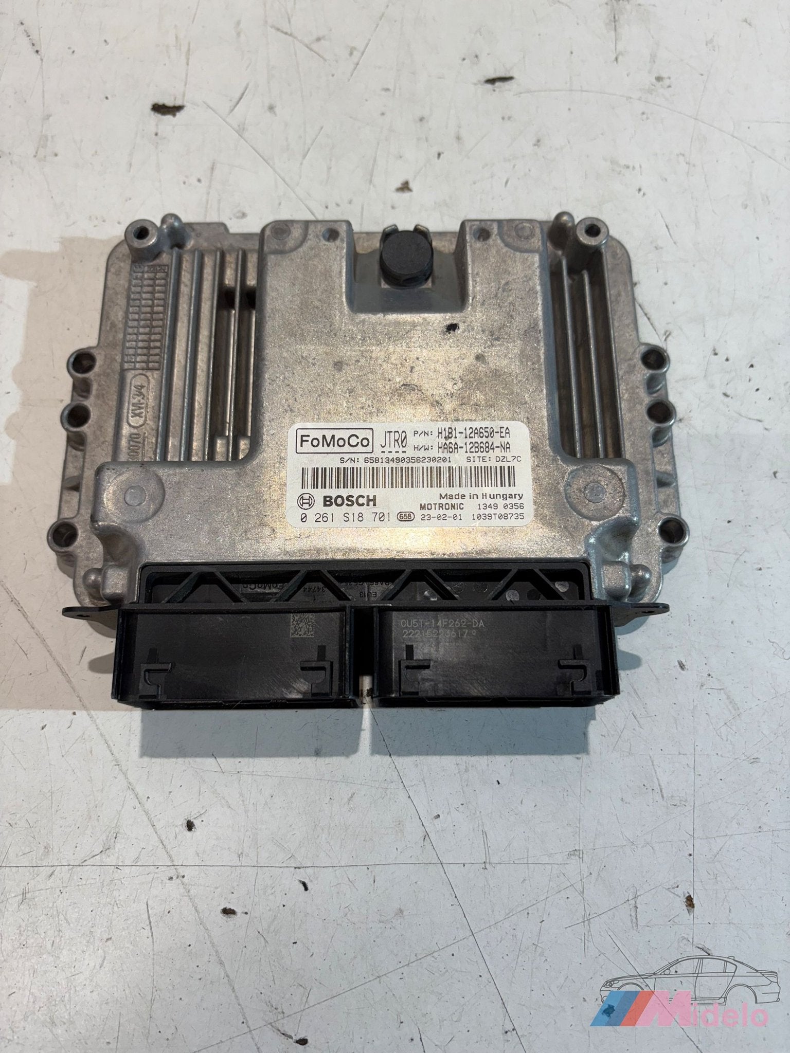 FORD FIESTA COMPUTER MOTORMANAGEMENT H1B1-12A650-EA, Auto-onderdelen, Gebruikt, -, -, Ophalen of Verzenden
