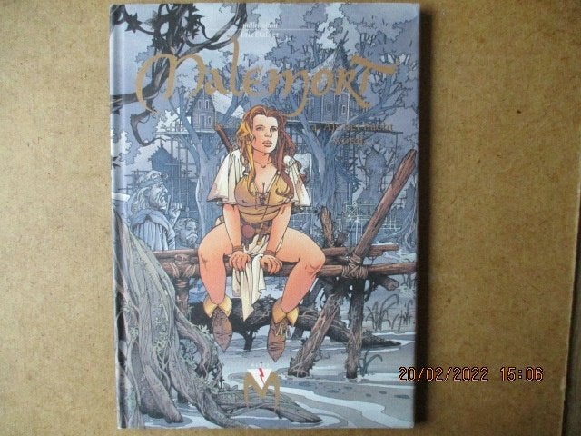 adv5914 malemort 4 hc, Eén stripboek, Ophalen, Gelezen